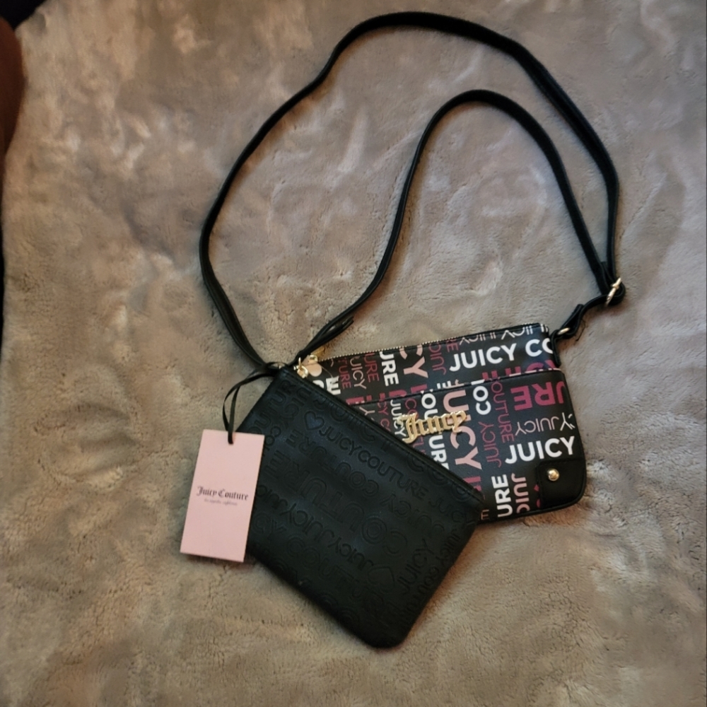 #29. NWT. Juicy Couture crossbody purse and wallet. - Picture 1 of 7